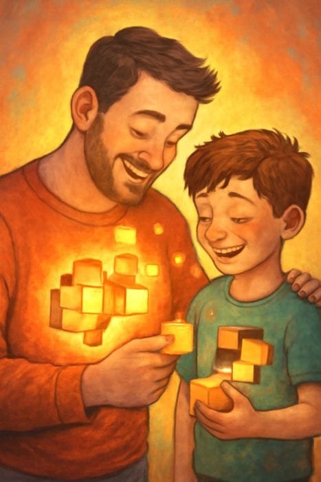Entre o que dizemos e o que vivemos: o filho aprende no “replay” do pai